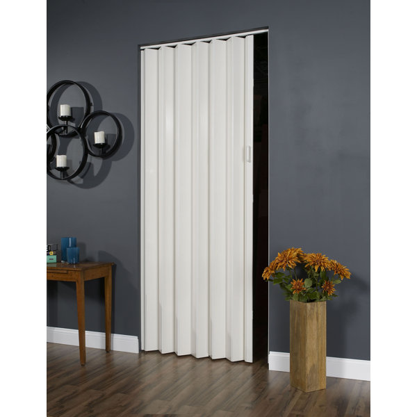 Spectrum Oakmont 48in X 96in Universal Handing White Vinyl Accordion